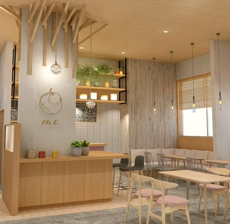 カフェ店内
